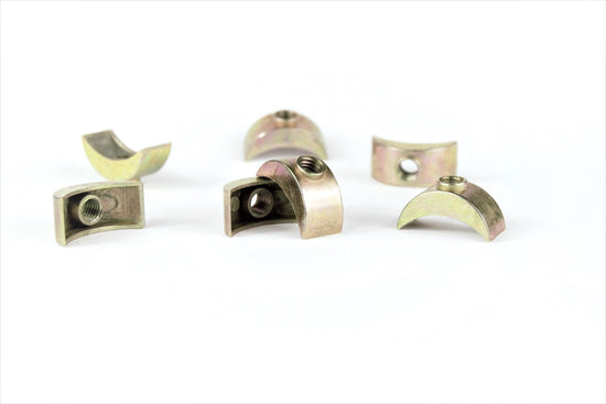 M6 Crescent Furniture Nuts